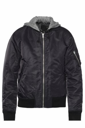 Hooded bomber jacket, zdjęcie 1 Hooded bomber jacket od R13